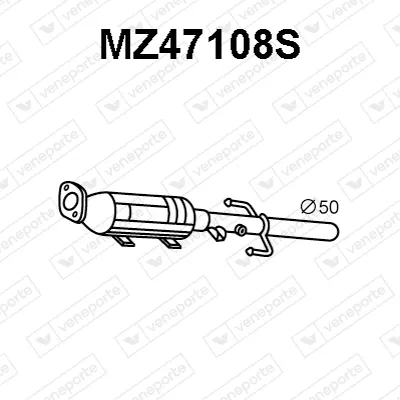 Soot/Particulate Filter, exhaust system Mazda 6 Saloon · Mazda 6 Hatchback · Mazda 6 Station Wagon