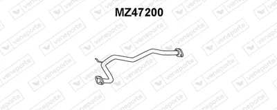 Exhaust Pipe Mazda 626 III Coupe · Mazda 626 III Station Wagon · Mazda 626 III