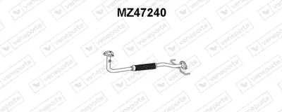 Exhaust Pipe Mazda 626 IV · Mazda 626 III Station Wagon · Mazda 626 IV Hatchback