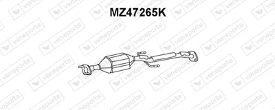 Catalytic Converter Mazda 323 C V · Mazda 323 F V · Mazda MX-3