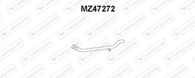 Exhaust Pipe Mazda 323 II Saloon · Mazda 323 III Saloon