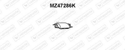 Catalytic Converter Mazda 121 II