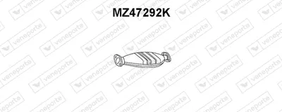 Catalytic Converter Mazda MX-6 · Mazda 626 IV · Mazda 626 III Station Wagon
