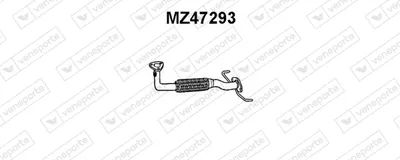 Exhaust Pipe Mazda 626 IV · Mazda 626 IV Hatchback