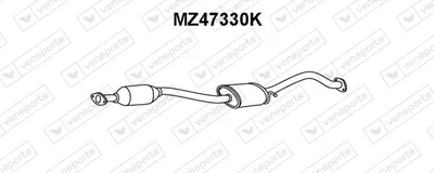 Catalytic Converter Mazda MX-5 II