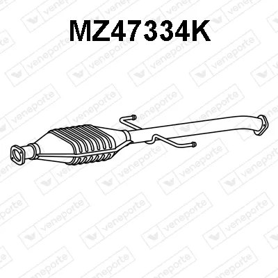 Catalytic Converter Mazda PREMACY