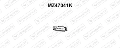 Catalytic Converter Mazda MX-6 · Mazda 626 IV Hatchback