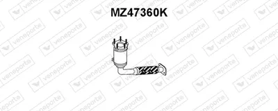 Catalytic Converter Mazda 121 III