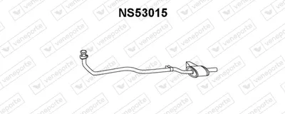 Front Muffler Nissan CHERRY III · Nissan CHERRY II Hatchback