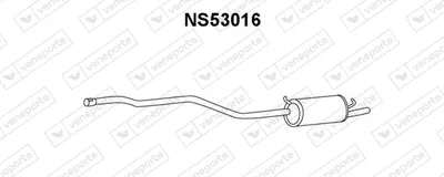 Rear Muffler Nissan CHERRY III · Nissan CHERRY II Hatchback