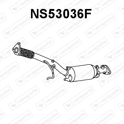 Soot/Particulate Filter, exhaust system Nissan QASHQAI I · Nissan X-TRAIL II · Renault KOLEOS I