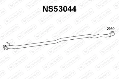 Exhaust Pipe Nissan QASHQAI I