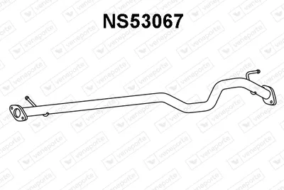 Exhaust Pipe Nissan QASHQAI II · Renault KADJAR