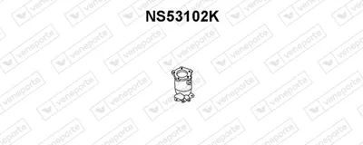 Catalytic Converter Nissan MICRA II