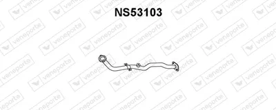 Exhaust Pipe Nissan MICRA II
