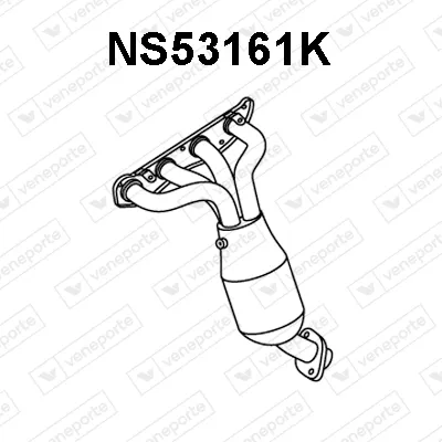 Manifold Catalytic Converter Nissan QASHQAI I