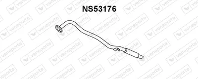 Rear Muffler Ford MAVERICK · Nissan TERRANO II