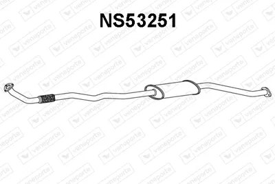 Front Muffler Nissan PICK UP · Nissan NP300 PICKUP