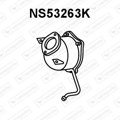 Catalytic Converter Nissan QASHQAI I
