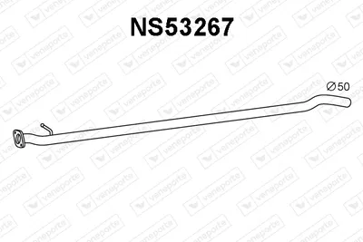Exhaust Pipe Nissan QASHQAI I