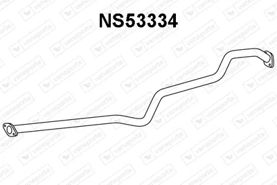 Exhaust Pipe Nissan ALMERA TINO
