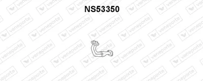 VENEPORTE NS53350 exhaust pipe