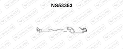 Front Muffler Nissan BLUEBIRD · Nissan BLUEBIRD Hatchback