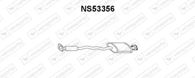 Front Muffler Nissan BLUEBIRD · Nissan BLUEBIRD Hatchback