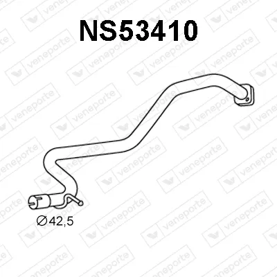 Exhaust Pipe Nissan PRIMERA · Nissan PRIMERA Hatchback · Nissan PRIMERA Traveller