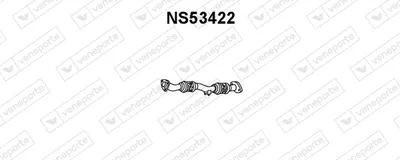 VENEPORTE NS53422 exhaust pipe