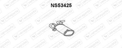 Rear Muffler Nissan X-TRAIL I