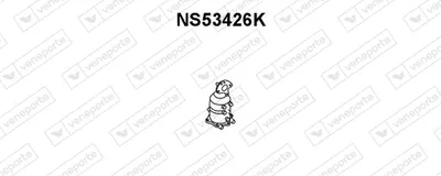 Catalytic Converter Nissan X-TRAIL I