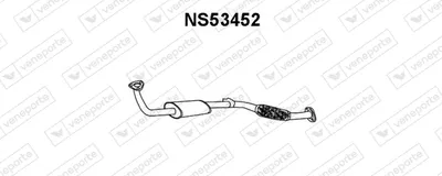 Front Muffler Nissan CABSTAR