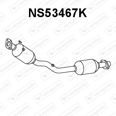 Catalytic Converter Nissan QASHQAI I
