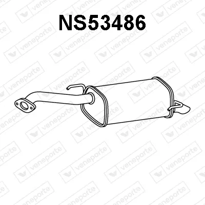 Rear Muffler Nissan NOTE