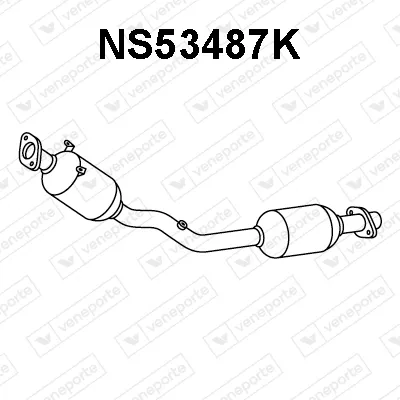 Catalytic Converter Nissan QASHQAI I