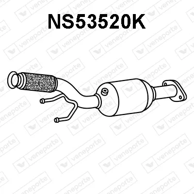 Catalytic Converter Nissan QASHQAI II