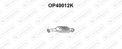Catalytic Converter Opel OMEGA A Estate