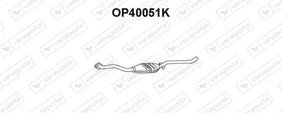 Catalytic Converter Opel CALIBRA A