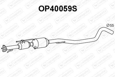 Soot/Particulate Filter, exhaust system Opel ZAFIRA / ZAFIRA FAMILY B · Opel ZAFIRA B Box Body/MPV · Vauxhall ZAFIRA Mk II