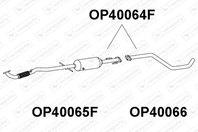 Soot/Particulate Filter, exhaust system Opel CORSA D · Vauxhall CORSA Mk III