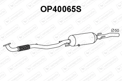 Soot/Particulate Filter, exhaust system Opel CORSA D · Vauxhall CORSA Mk III