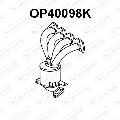 Manifold Catalytic Converter Alfa Romeo 159 · Alfa Romeo 159 Sportwagon · Fiat CROMA