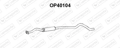 Front Muffler Opel KADETT D