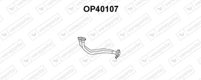 Exhaust Pipe Opel KADETT D