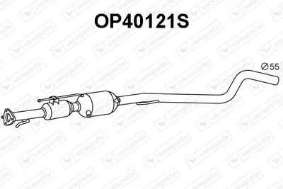 Soot/Particulate Filter, exhaust system Opel ASTRA H · Opel ASTRA H GTC · Opel ASTRA H TwinTop