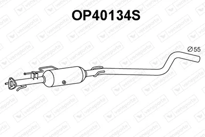 Soot/Particulate Filter, exhaust system Opel ASTRA H · Opel ASTRA H GTC · Vauxhall ASTRA Mk V