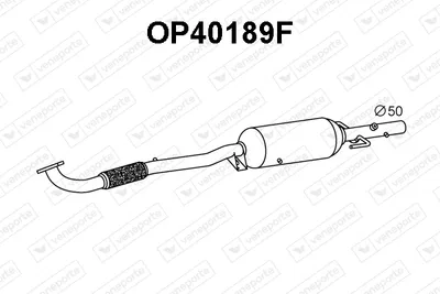 Soot/Particulate Filter, exhaust system Opel ASTRA H · Opel ASTRA H Estate · Opel ASTRA H GTC
