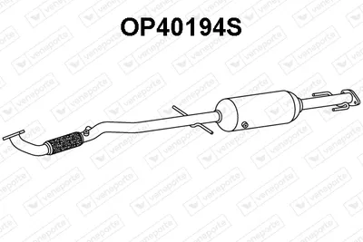 Soot/Particulate Filter, exhaust system Opel ASTRA J · Opel ASTRA J Sports Tourer · Opel ASTRA J GTC