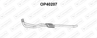 VENEPORTE OP40207 exhaust pipe